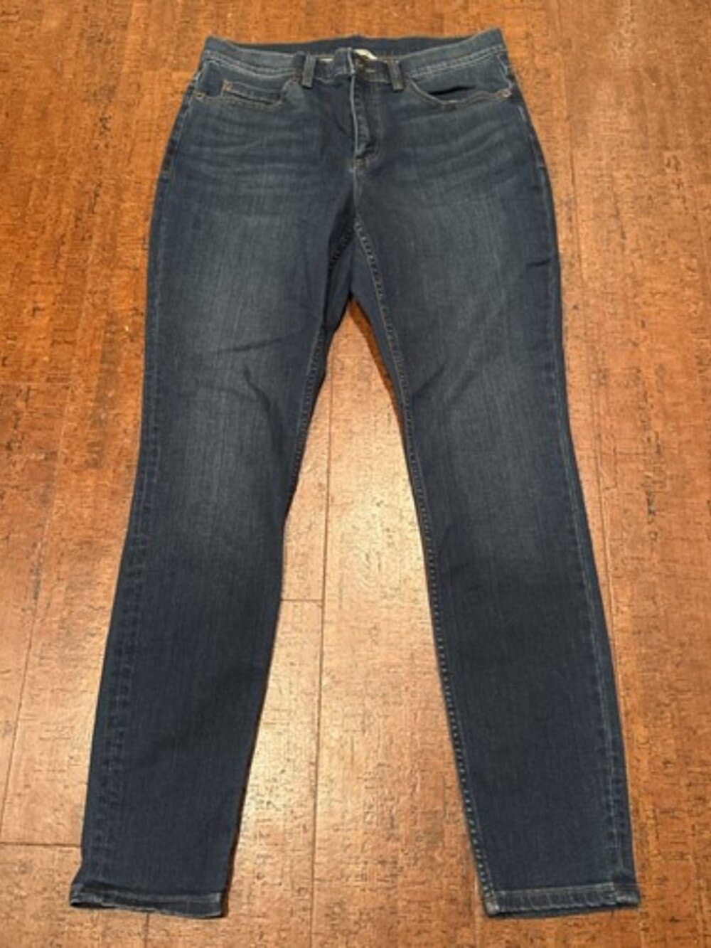 Duluth Trading Women’s 10 Daily Denim Skinny Leg Jeans Blue Stretch 75799